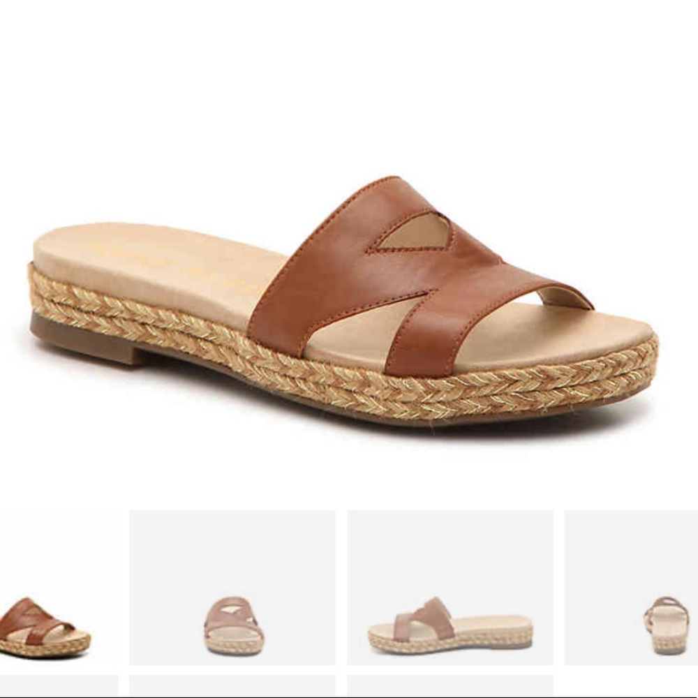 🌸Anne Klein tan sandals🌸